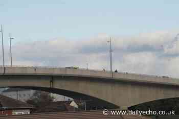 Emergency services dealing with incident on Itchen Bridge