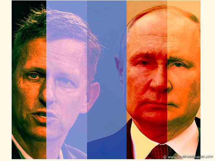 Billionaire FBI informant Peter Thiel dished about two Kremlin invites to private Putin meetings