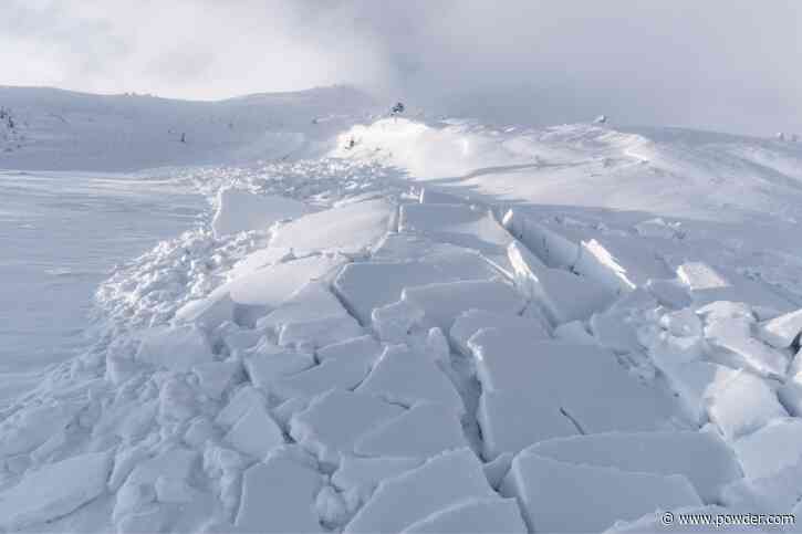 Montana Agency Reports First Human-Triggered Avalanche Of The Season