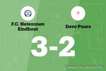 Bervoets maakt twee goals voor Netezonen in wedstrijd tegen Davo Puurs