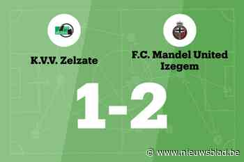 Mandel United verslaat KVV Zelzate met 1-2