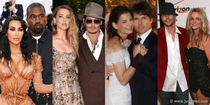 20 Celebrity Divorces That Shook Hollywood (Some A-Listers Have Experienced Multiple Publicized Splits)
