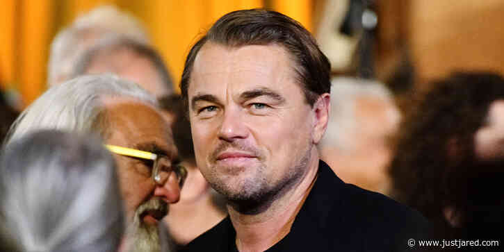 Leonardo DiCaprio Attends Robbie Robertson's Celebration of Life with 'Killers of the Flower Moon' Collaborators