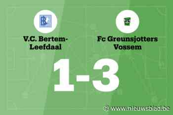 Zege Greunsjotters Vossem op VC Bertem-Leefdaal B