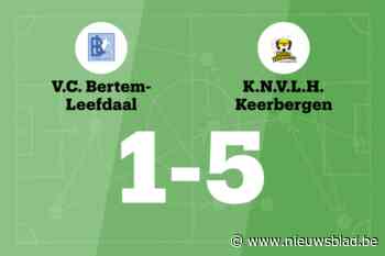 KNV Keerbergen wint sensationeel duel met VC Bertem-Leefdaal B