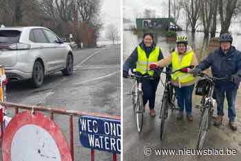 Bewoners wagen zich stilaan rond afsluiting na overstromingen, maar niet zonder gevaar: “Al dat omrijden begint te tellen”