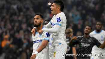 Pierre Emerick Aubamayeng scores stunning bicycle kick to end five-game goal drought... with some fans stating it was BETTER than Alejandro Garnacho's strike against Everton