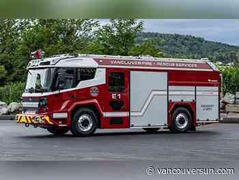 Vancouver fire department now operating its first electric engine