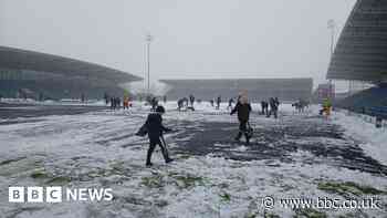 Snow causes transport disruption across East Midlands