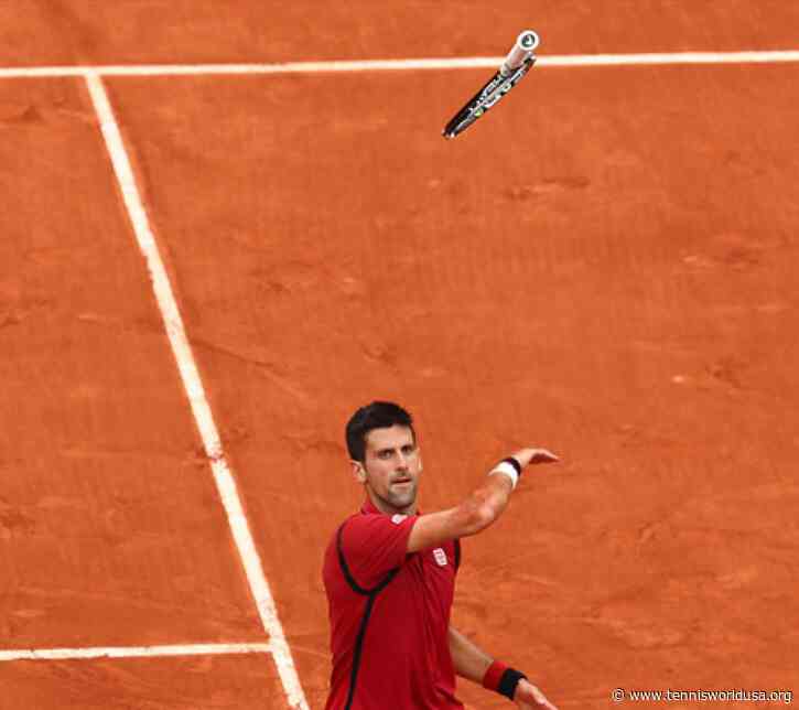 Racket used by Novak Djokovic in Serb's first French Open win sells for record price