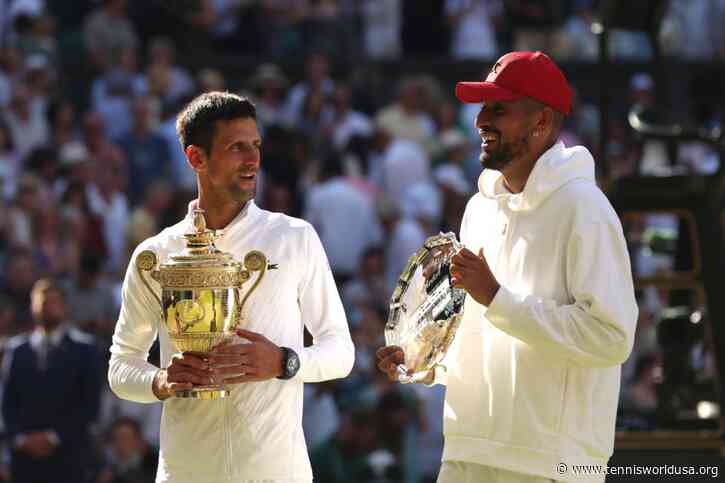 Nick Kyrgios identifies what makes Novak Djokovic 'one of greatest athletes'