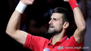 Djokovic finishes atop ATP rankings for 8th time