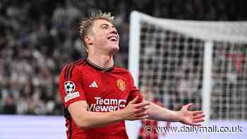 Rasmus Hojlund STARTS for Man United in Turkey after returning from injury, as Erik ten Hag makes four changes for must-win Champions League clash against Galatasaray