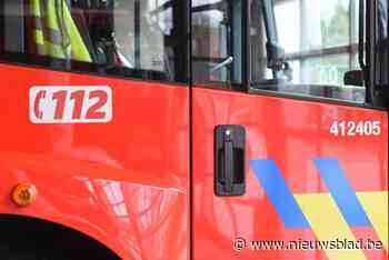 Container en bumper van auto vliegen in brand aan tankstation in Hasselt