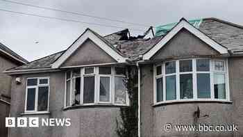 Plymouth house fire: Two taken to hospital after rescue