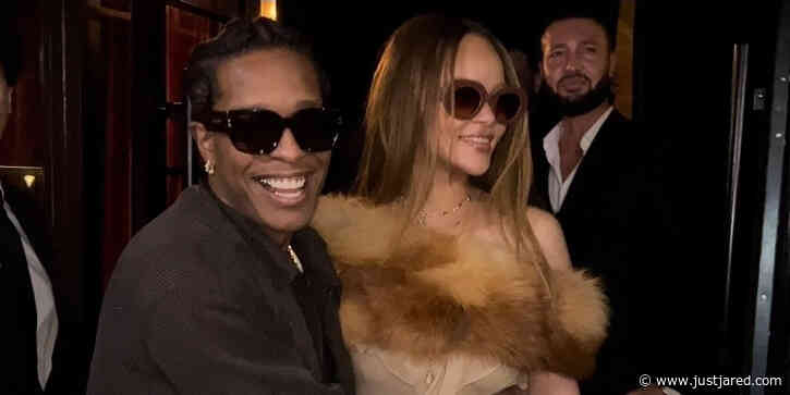 Rihanna & A$AP Rocky Celebrate Their Love Story in Paris on Valentine's Day
