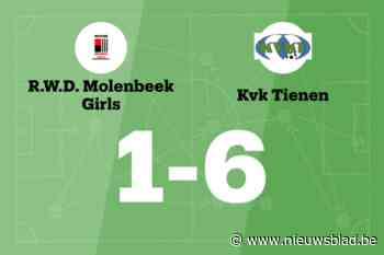 KVK Tienen B zet ongeslagen reeks voort met 1-6 tegen RWDM Girls B