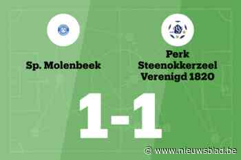 Zegereeks SP Molenbeek ten einde door gelijkspel tegen PSV 1820 B