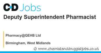 Pharmacy@QEHB Ltd: Deputy Superintendent Pharmacist