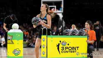 Steph Curry to face Sabrina Ionescu in NBA all-star shooting showdown