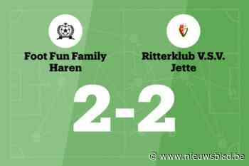 FFF Brussels beëindigt reeks nederlagen in de wedstrijd tegen Ritterklub Jette