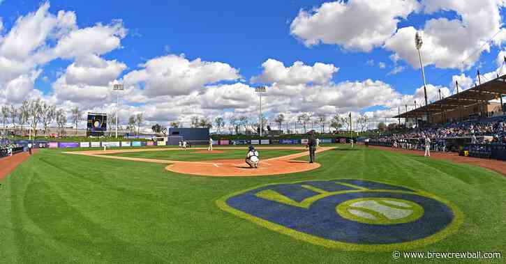 Bally Sports Wisconsin will air eight of the Brewers’ Spring Training games