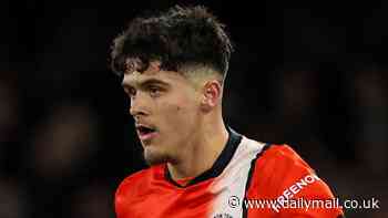 Hull City close in on loan deal for Luton wing-back Ryan Giles with £4.25m obligation to buy... with Championship club ready to offer him more regular game time