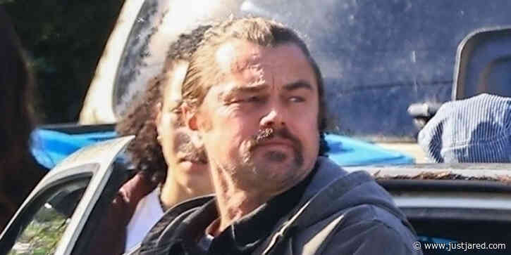 Leonardo DiCaprio Shows Off His Rugged Good Looks on Set of New Mystery Project