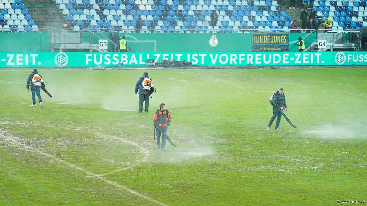 Drainage war zu teuer: Nach Pokal-Absage: Saarbrücken räumt Planungsdefizite ein