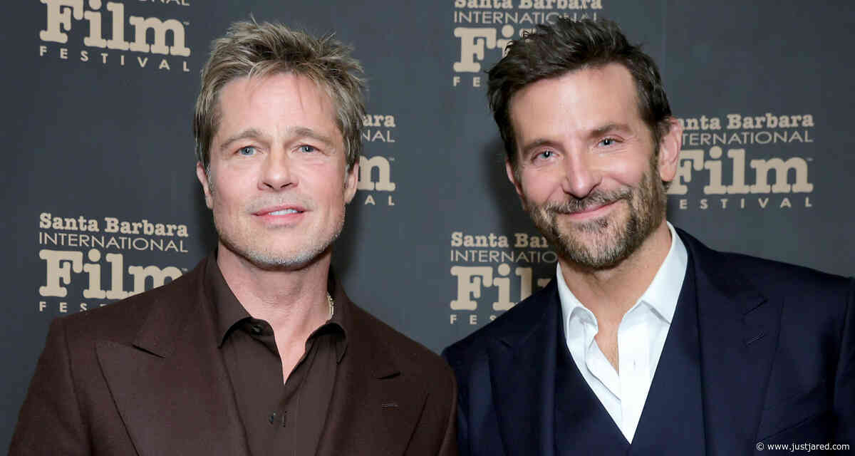 Brad Pitt Honors 'The One & Only' Bradley Cooper at Santa Barbara Film Festival 2024