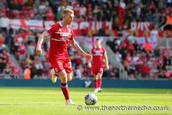 Lewis O'Brien starts for Middlesbrough against Bristol City