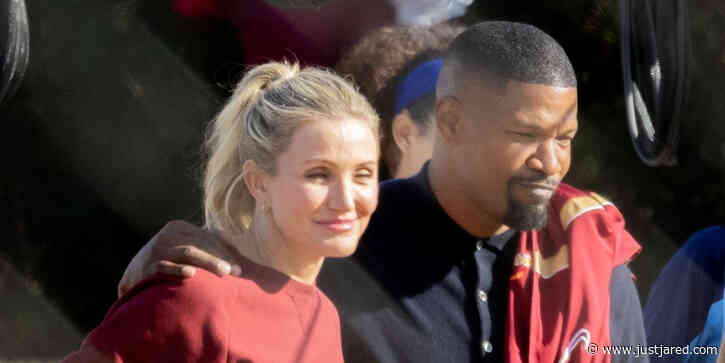 Jamie Foxx & Cameron Diaz Return to Set for 'Back in Action,' Nearly a Year After His Medical Event