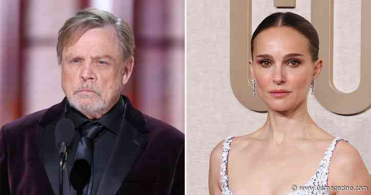 Mark Hamill and Natalie Portman Somehow Never Met Before the Golden Globes