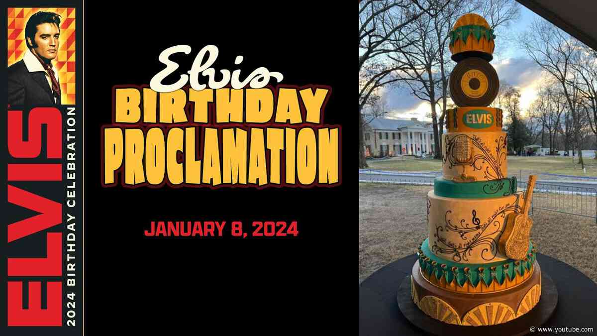 2024 Elvis Birthday Proclamation
