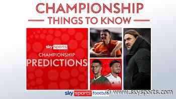 Championship: Predictions, exclusives, highlights & what's live this weekend