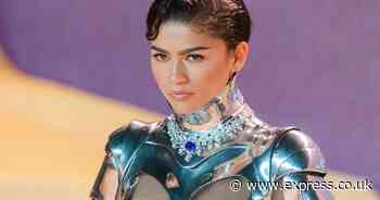 Zendaya turns heads by flashing butt at Dune premiere with barely-there metal outfit