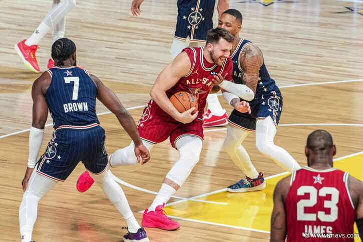 Luka Dončić finished with all sevens in recording-setting All-Star game