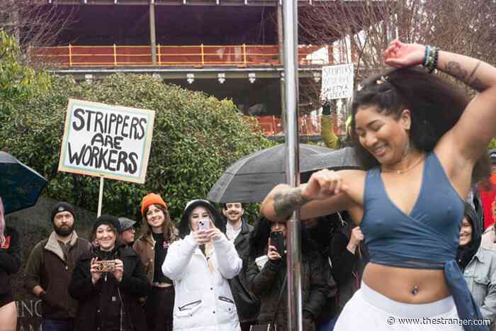 Slog AM: Strippers and LGBTQ+ Community Hit Capitol Steps, Madonna Tumbles in Seattle, UN to Vote on Gaza Ceasefire Resolution