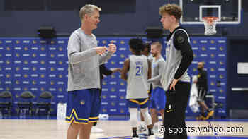 Warriors focus on playoff push in first practice after All-Star break