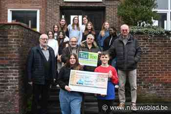 Solidariteitsacties van Sint-Pauluscollege Wevelgem levert 650 euro op voor vzw Tastoe