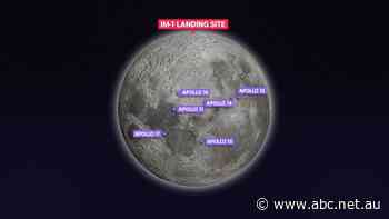 Apollo mission Moon landing sites