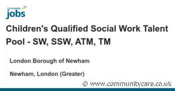 Children’s Qualified Social Work Talent Pool – SW, SSW, ATM, TM