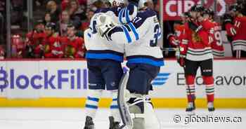 Connor’s OT winner gives Winnipeg Jets 3-2 victory in Chicago