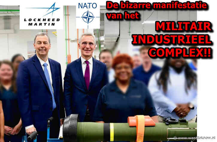 NAVO-topman op schoot bij Lockheed Martin’…!?