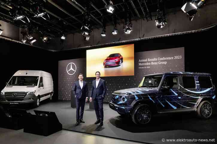 Nur noch 50 Prozent Anteil: Mercedes halbiert Elektroauto-Ziele für 2030