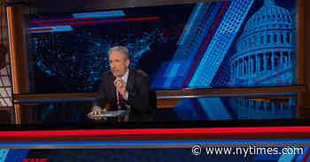 Jon Stewart Returns to ‘The Daily Shows’ and Calls Out Tucker Carlson