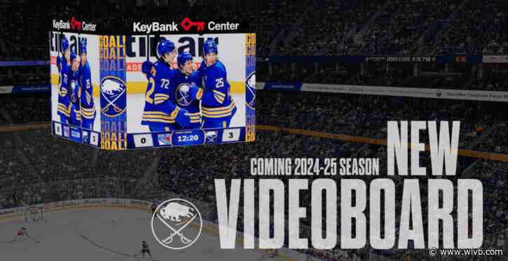 Sabres new videoboard for 2024-25 will be roughly twice as big