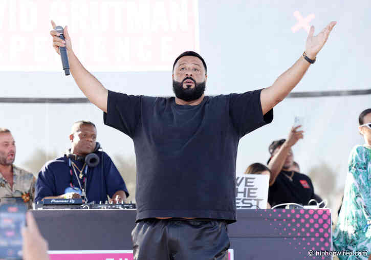 DJ Khaled Has Security Team Carry Him To Avoid Messing Up His Balvin Air Jordan 3’s