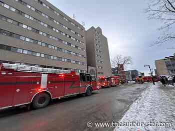 Fire at St. Andrew’s Place hospitalizes two people