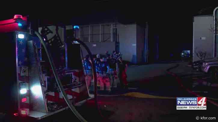 Fire crews respond to apartment fire in NW OKC